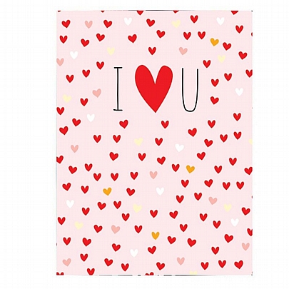 Ευχετήρια Κάρτα με Φάκελο - I Love you (11.5x14)