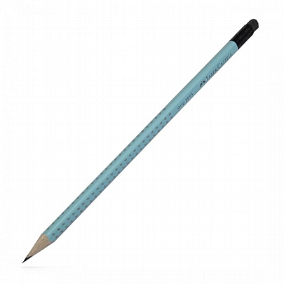 Μολύβι Grip 2001 με σβήστρα - Μέντα (ΗΒ) - Faber Castell