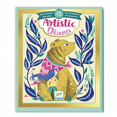 Artistic Diams: Κολάζ με στρας - Μυθικά πλάσματα - Djeco