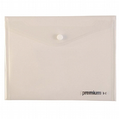 Φάκελος με κουμπί Premium - Διάφανος (Α3) - A&G