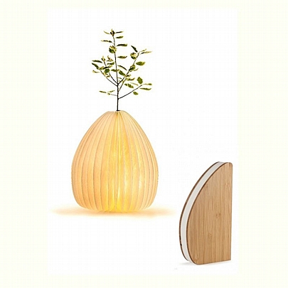 Φωτιστικό Smart Vase - Natural Bamboo - Gingko