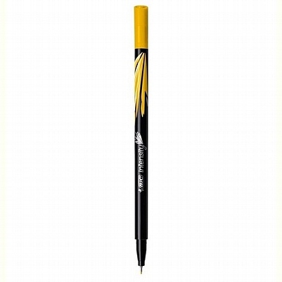 Στυλό μαρκαδοράκι - Κίτρινο (0.4mm) - Bic Intensity