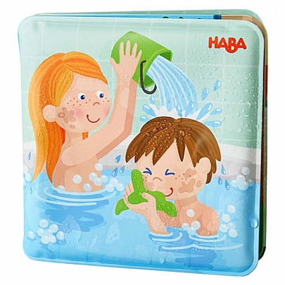 Παιχνίδι μπάνιου - Βιβλίο με μαγικό εφέ νερού - Τα παιδάκια κάνουν μπάνιο - Haba