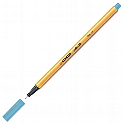 Στυλό μαρκαδοράκι - Azure (0.4mm) - Stabilo Point 88