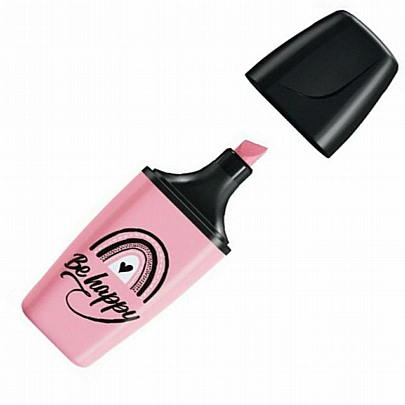 Μαρκαδόρος υπογραμμίσεως - Pastel Pink (2-5mm) - Stabilo Love Mini