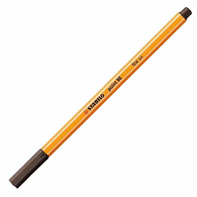 Στυλό μαρκαδοράκι Umber - Point 88 (0.4mm) - Stabilo