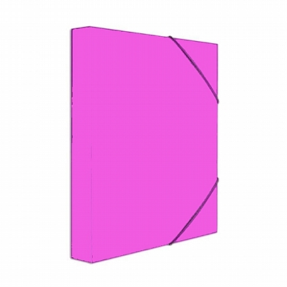 Κουτί με λάστιχο - Ροζ (26x36x4) - Groovy Office
