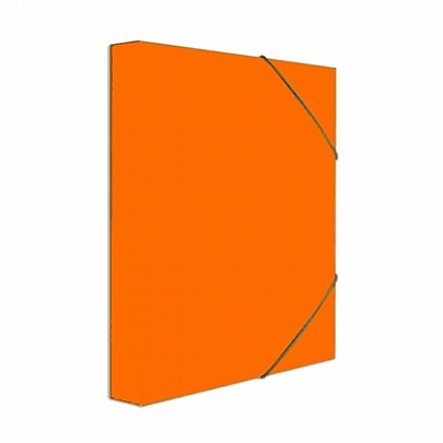 Κουτί με λάστιχο - Πορτοκαλί (26x36x4) - Groovy Office