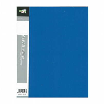 Ντοσιέ σουπλ 80 θέσεων με κουτί - Μπλε (Α4) - Groovy