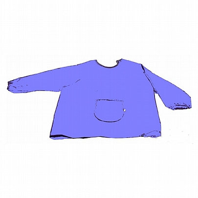 Παιδική ποδιά ζωγραφικής επαναχρησιμοποιούμενη - Μπλε (M) - Groovy