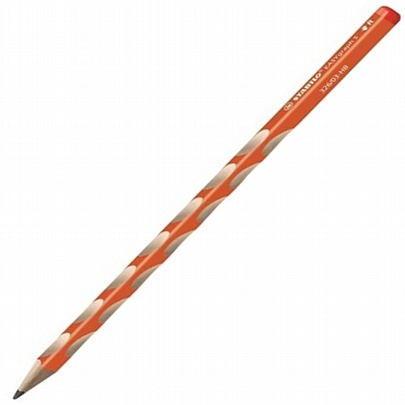 Μολύβι για Δεξιόχειρες - Πορτοκαλί (ΗΒ) - Stabilo Easygraph Slim