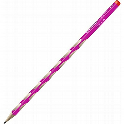 Μολύβι για Δεξιόχειρες - Ροζ (ΗΒ) - Stabilo Easygraph Slim