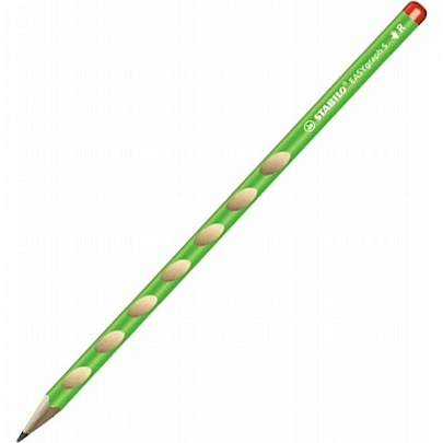 Μολύβι για Δεξιόχειρες - Πράσινο (ΗΒ) - Stabilo Easygraph Slim