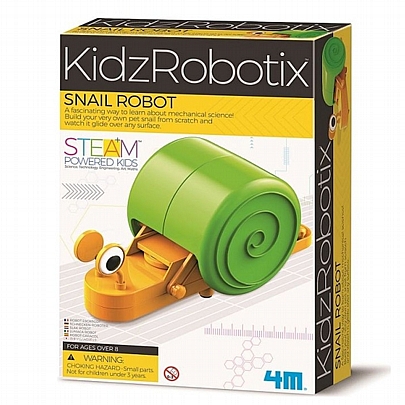 KidzRobotix: Κατασκευή Ρομπότ Σαλιγκάρι - 4M