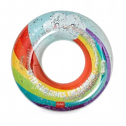 Φουσκωτό θαλάσσης - Rainbow (Glitter) - Legami