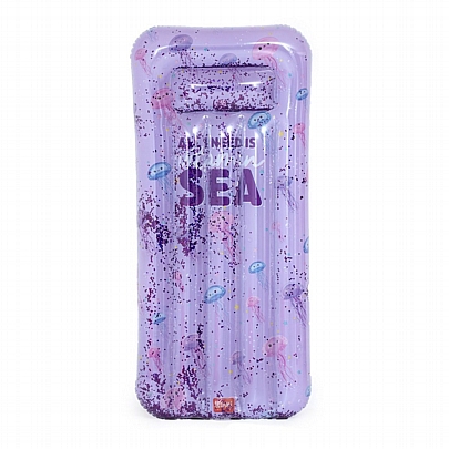 Φουσκωτό στρώμα θαλάσσης - Jellyfish Glitter (80x175εκ.) - Legami
