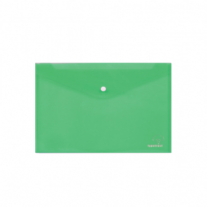 Φάκελος με κουμπί - Πράσινος (Α5) - Typotrust