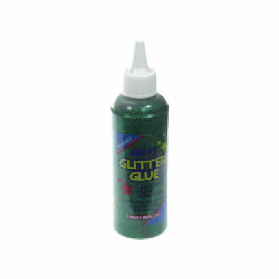 Glitter Glue - Πράσινο (120ml) - Amos