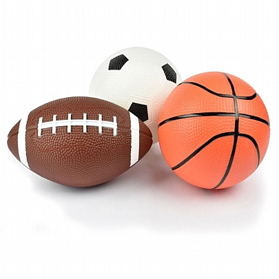 Mini Μπάλες Σετ - Μπάσκετ, Ποδόσφαιρο, Ράγκμπι - Legami