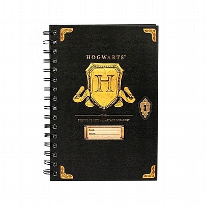 Harry Potter: Σπιράλ Σημειωματάριο/Τετράδιο με Σκληρό εξώφυλλο Α5 - Howgarts Shield - Blue Sky