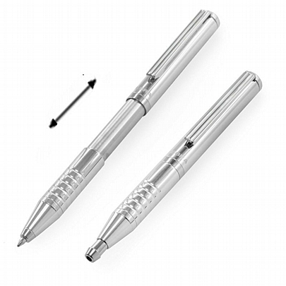 Στυλό πολυτελείας Πτυσσόμενο - SL-F1 (Royal Silver) - Zebra