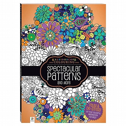 Βιβλίο ζωγραφικής Kaleidoscope Colouring: Spectacular patterns and more