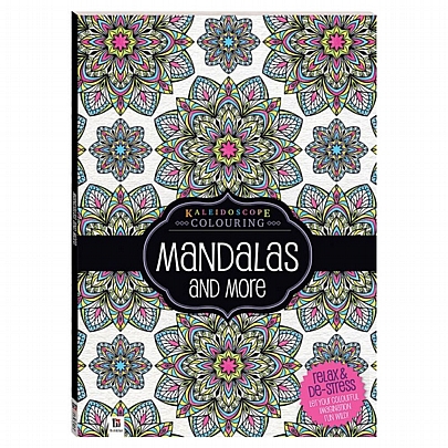 Βιβλίο ζωγραφικής Kaleidoscope Colouring: Mandalas and more