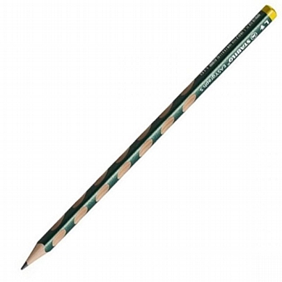Μολύβι για Αριστερόχειρες - Μεταλλικό πράσινο (ΗΒ) - Stabilo Easygraph Slim