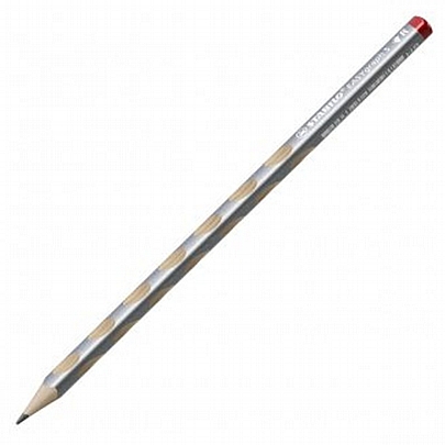 Μολύβι για Δεξιόχειρες - Ασημί (ΗΒ) - Stabilo Easygraph Slim