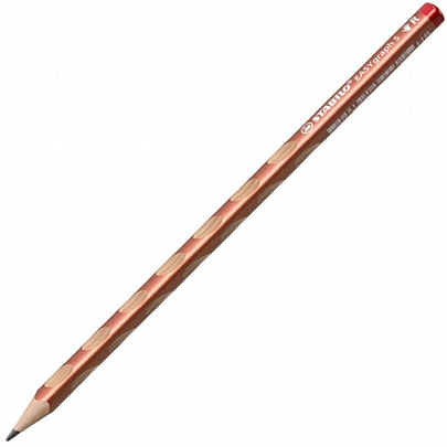 Μολύβι για Δεξιόχειρες - Mπρονζέ (ΗΒ) - Stabilo Easygraph Slim
