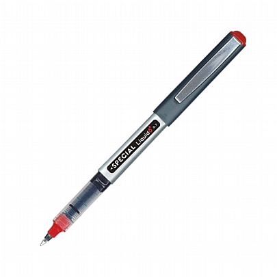 Στυλό πενάκι Υγρής Μελάνης - Κόκκινο (0.7mm) - Liquido Special