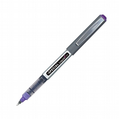 Στυλό πενάκι Υγρής Μελάνης - Μοβ (0.7mm) - Liquido Special