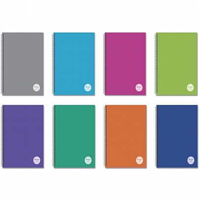 Τετράδιο σπιράλ Β5 - 1 θέμα Pan Tone (30Φ.) - Shape