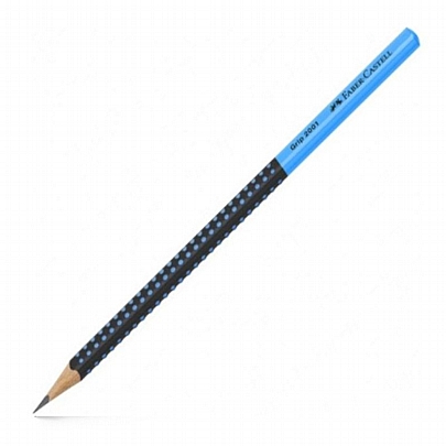 Μολύβι Grip 2001 - Μπλε/Μαύρο (2,5 ΗΒ) - Faber Castell