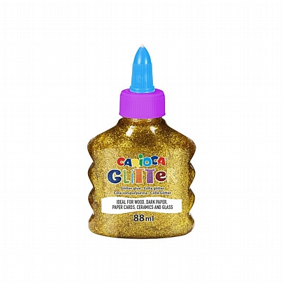 Glitter Glue - Χρυσό (88ml) - Carioca