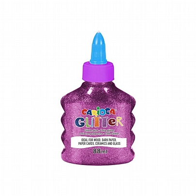 Glitter Glue - Μοβ (88ml) - Carioca Glitter
