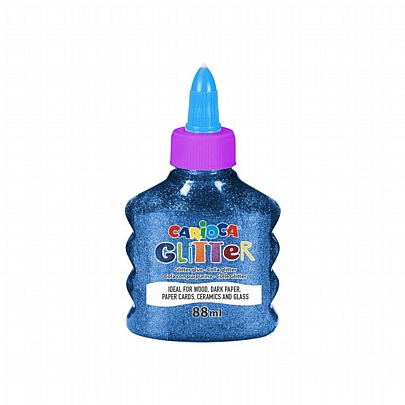Glitter Glue - Μπλε (88ml) - Carioca Glitter
