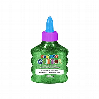 Glitter Glue - Πράσινο (88ml) - Carioca Glitter
