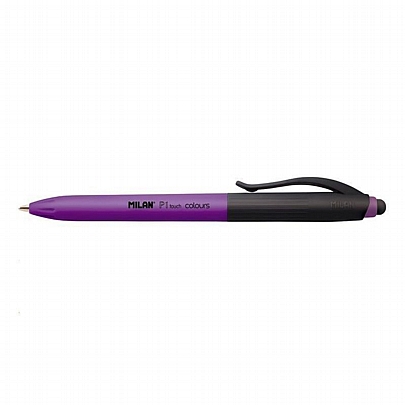Στυλό & Γραφίδα αφής Μοβ - P1 Touch Colours (1.0mm) - Milan