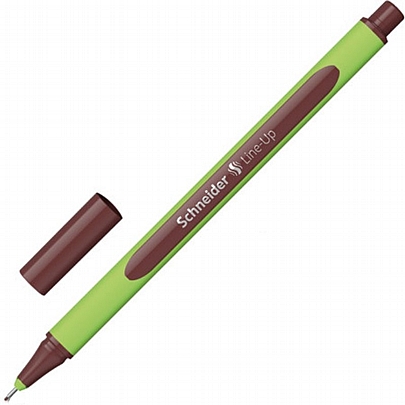 Στυλό - Μαρκαδοράκι  Topaz brown - Line up (0.4mm) - Schneider