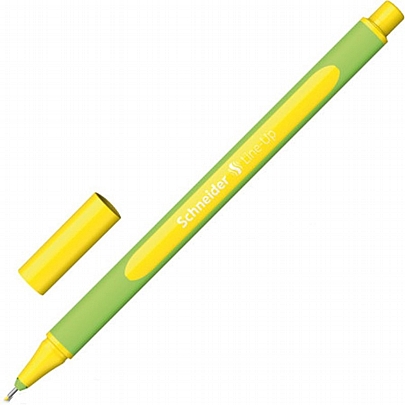 Στυλό - Μαρκαδοράκι Golden yellow  - Line up (0.4mm) - Schneider
