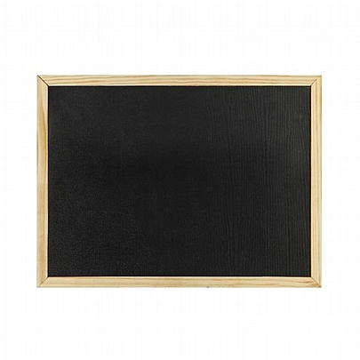 Μαυροπίνακας με ξύλινο πλαίσιο (30x40) - Groovy