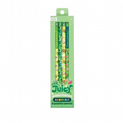 Σετ αρωματικών μολυβιών - Καρπούζι (6 τεμάχια) - Ooly Lil’ Juicy
