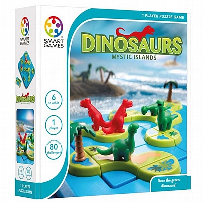 Dinosaurs Mistic Islands (80 Challenges) - Smart Games