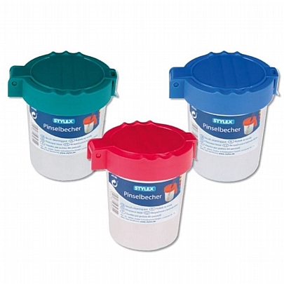 Δοχείο καθαρισμού πινέλων 1 θέσης (140ml) - Stylex