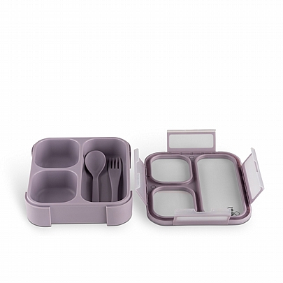 Σετ Φαγητοδοχείο πλαστικό - Purple (600ml) - Citron