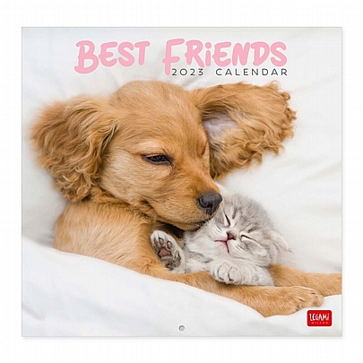 Μηνιαίο Ημερολόγιο Τοίχου 2023 - Best Friends (30x29) - Legami