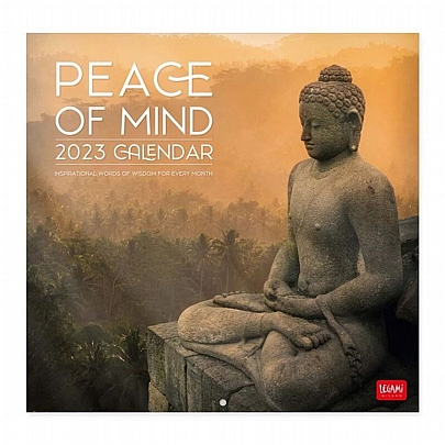 Μηνιαίο Ημερολόγιο Τοίχου 2023 - Peace of Mind (30x29) - Legami