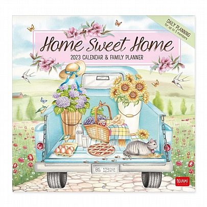 Μηνιαίο Ημερολόγιο Τοίχου 2023 - Home Sweet Home (30x29) - Legami