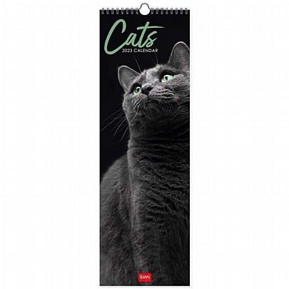 Μηνιαίο Ημερολόγιο Τοίχου 2023 - Cats (16x49) - Legami